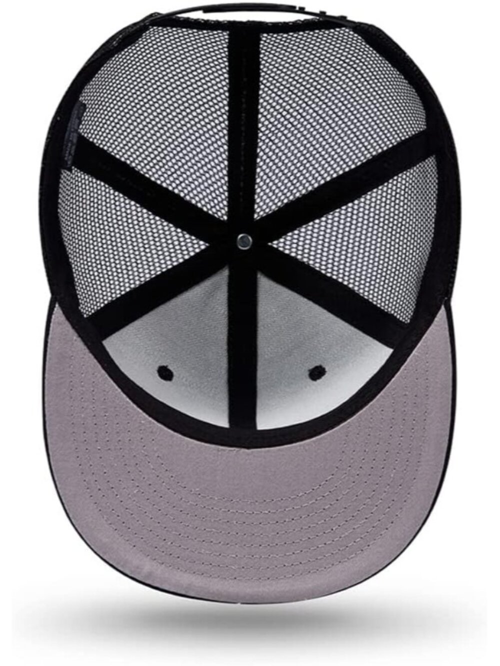 Unisex Black Snapback Hat Hip Hop Style Colorful Adjustable Baseball Cap - Picture 4 of 7